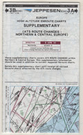 JEPPESEN EUROPA HIGH  ALTITUDE ENROUTE CHARTS,,EFFECTIVE 26 MAR  10 - Autres & Non Classés