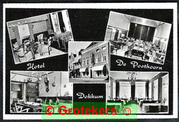 DOKKUM Hotel De Posthoorn 5-luik 1965 - Dokkum