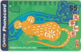 #14 - AUSTRALIA-03 - 1996 Year Of The Rat-Everything Will Be Fine - ZODIAC - HOROSCOPE - Australie