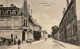 Sarrebourg - Saarburg - Schanzstrasse - Rue - Hôtel Restaurant - Sarrebourg