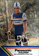 Postcard - Henk Lubberding - Panasonic-Raleigh - 1984 - Ciclismo