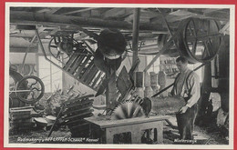 NL.- Winterswijk, Radmakerij - HET LAPPEN SCHAAR - HENXEL.  Uitgave Boekhandel G.J. Albrecht. Foto: J.H. Te Hofstee. - Winterswijk