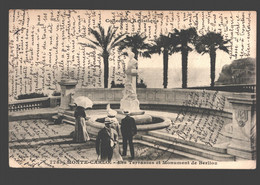 Monte-Carlo - Les Terrasses Et Monument De Berlioz - 1905 - Las Terrazas