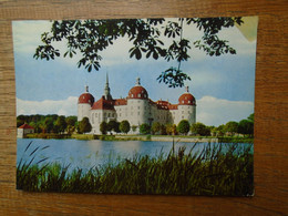 Carte Papier Assez Rare , Allemagne , Château De Moritzbourg Près De Dresde - Moritzburg