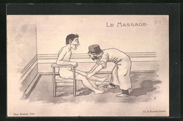 AK Le Massage, Karikatur - Health