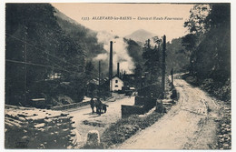 CPA - ALLEVARD-LES-BAINS (Isère) - Usines Et Hauts Fourneaux - Allevard