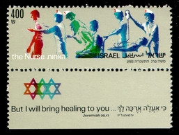 1985	Israel	995	The Nurse		1,80 € - Oblitérés (avec Tabs)