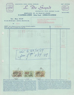 Factuur - Ets De Geyndt Louis - Confectie Voor Jonge Meisjes/ Rina  -  St. Katherina-Lombeek -1959 (6 ) - Straßenhandel Und Kleingewerbe