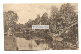 Tiverton - River Exe - 1913 Used Devon Postcard - Andere
