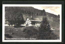 AK Oberstaufen I. Bay. Allgäu, Pension Bad-Rain - Oberstaufen