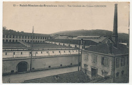 CPA - SAINT-SIMEON-DE-BRESSIEUX (Isère) - Vue Générale Des Usines Girodon - Andere & Zonder Classificatie