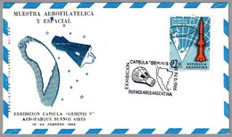 Exhibicion CAPSULA GEMINIS V. Buenos Aires 1966 - Sud America