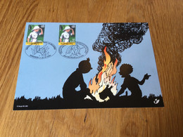 Belgique : N°3048HK Tintin Au Congo Sur Carte Souvenir - Nuevos