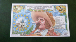 BILLET BERGERAC / ROSTAND CYRANO 1995 DE 2 ECUS BILLET DE LA PHOTO - Fictifs & Spécimens