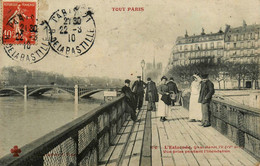 Tout Paris 4ème * N°815 * L'estacade , Quai Henri IV , Vue Prise Pendant L'inondation - Paris (04)