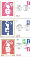Enveloppe 1er Jour  Marianne Du Bicentenaire 1992 - 1990-1999