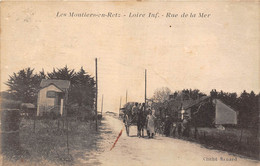 44-LES-MOUTIERS-EN-RETZ- RUE DE LA MER - Les Moutiers-en-Retz