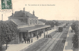 CPA 78 RAMBOUILLET VUE INTERIEURE DE LA GARE - Rambouillet