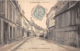 27-CONCHES- LA RUE SAINTE-FOY - Conches-en-Ouche