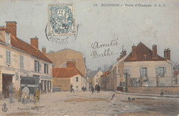 CPA 91 DOURDAN PORTE D'ETAMPES - Dourdan