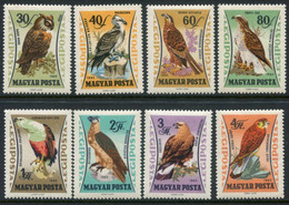 HUNGARY 1962 Agricultural Museum: Birds Of Prey MNH / **.  Michel 1881-88 - Ongebruikt