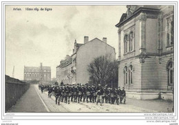 ARLON ..-- 10 ème Régiment De Ligne . 1910 Vers ETTERBEEK ( Melle Maria LATINUS ? ) .  Voir Verso . - Etterbeek