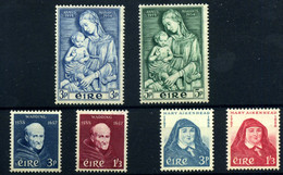 Irlanda Nº 122/3, 134/5, 138/9. Año 1954/58 - Neufs