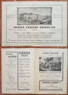 Porto Av. Da Boavista * Grade Colégio Universal *  Publicidade Fotografia Alvão * João Anjos - Advertising