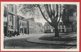 NL.- Winterswijk, Markt. Café Kronenhuis  Uitgave Boekhandel G.J. Albrecht. Foto J.H. Te Hofstee. - Winterswijk