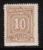 U.S.A.  Scott # 11T-2** VF MINT NH (Stamp Scan # 784) - Telegraafzegels