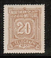 U.S.A.  Scott # 11T-3** VF MINT NH (Stamp Scan # 784) - Telegraphenmarken