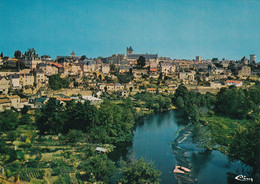 A10099- VUE PANORAMIQUE, ARCHITECTURE VUE D'ENSEMBLE, VALLEE DU THOUET THOUARS DEUX SEVRES FRANCE POSTCARD - Thouars