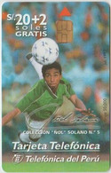 #14 - PERU-04 - SOLANO - FOOTBALL - 50.000 EX. - Peru