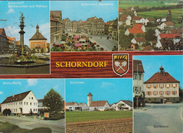 D-73614 Schorndorf - Miedelsbach - Weiler/Rems - Schlichten Bürgerzentrum - Buhlbronn  Rathaus - 3x Nice Stamps - Schorndorf