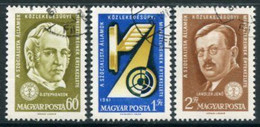 HUNGARY 1961 Transport Ministers' Conference  Used.  Michel 1769-71 - Usado