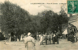 Les Aix D'angillon * Place Nationale , Le Marché - Les Aix-d'Angillon