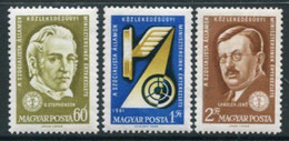 HUNGARY 1961 Transport Ministers' Conference  MNH / **.  Michel 1769-71 - Ungebraucht