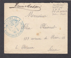 364 E REGIMENT D'INFANTERIE,VERDUN. LETTRE POUR LE PERREUX,1914. - Oorlog 1914-18