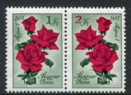 HUNGARY 1961 Labour Day MNH / **.  Michel 1755-56 - Ungebraucht