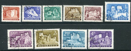 HUNGARY 1961 Castles Definitive Used.  Michel 1737-46 - Gebruikt