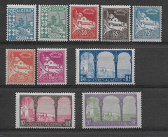 Algérie N°78/85 - Neufs * Avec Charnière - TB - Unused Stamps