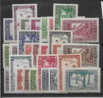 Algérie N°101/126 - Neuf * Avec Charnière - TB - Unused Stamps