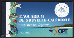 Nouvelle Calédonie New Caledonia 2007 Yvert C1019, New Aquarium At Nouméa - Fauna - Booklet - MNH - Booklets