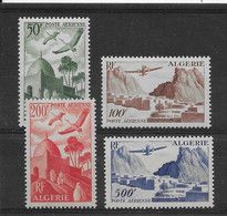 Algérie Poste Aérienne N°9/12 - Neuf * Avec Charnière - TB - Airmail