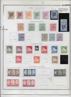 Algérie - Collection Vendue Page Par Page - Neuf * Avec Charnière - TB - Collections, Lots & Series