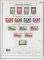 Algérie - Collection Vendue Page Par Page - Neuf * Avec Charnière - TB - Collezioni & Lotti