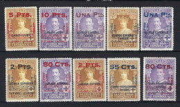 ⭐ Espagne - YT N° 329 à 338 ** - Neuf Sans Charnière - TB ⭐ - Unused Stamps