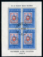 POLAND 1960 POLSKA '60 Stamp Exhibition Sheetlet Used  Michel  1177 Kb - Gebruikt