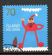 ISLANDE. N°1144 De 2008 Oblitéré. Père Noël. - Usados