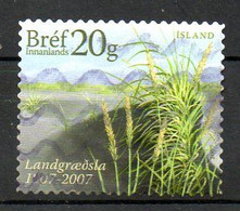 ISLANDE. Timbre De 2007 Oblitéré. Office National De Boisement. - Gebruikt